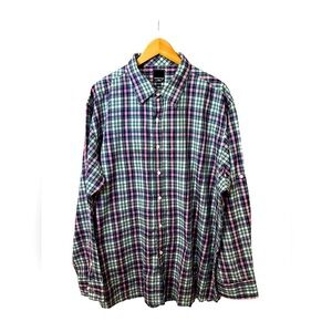 🔥🔥Sahara Club mens button down shirt size 3XL☑️VEN02